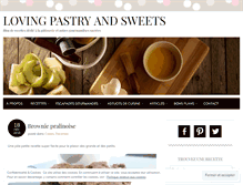 Tablet Screenshot of lovingpastry.com